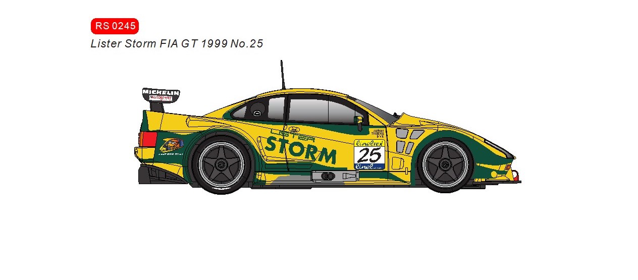 RS0245 Lister Storm FIA GT 1999 # 25